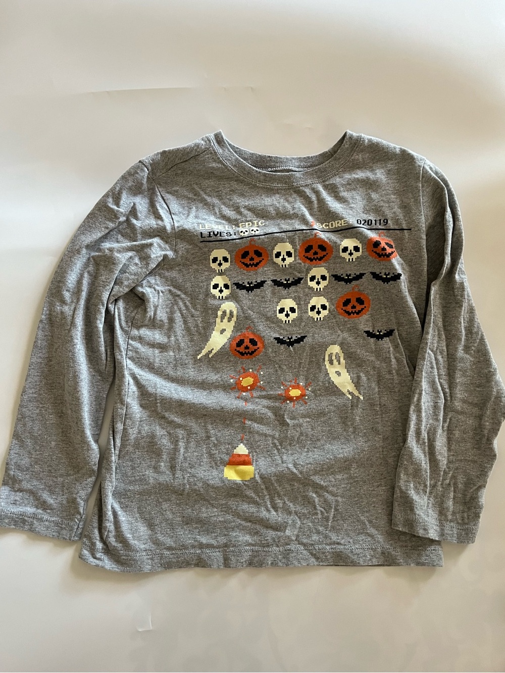 Oshkosh Originals Halloween Themed Long Sleeve Shirt. Boy Size 7